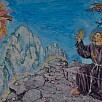 Foto: Dipinto di Padre Pio Chiesa di Piana Romana Pietrelcina - Chiesa Piana Romana  (Pietrelcina) - 1